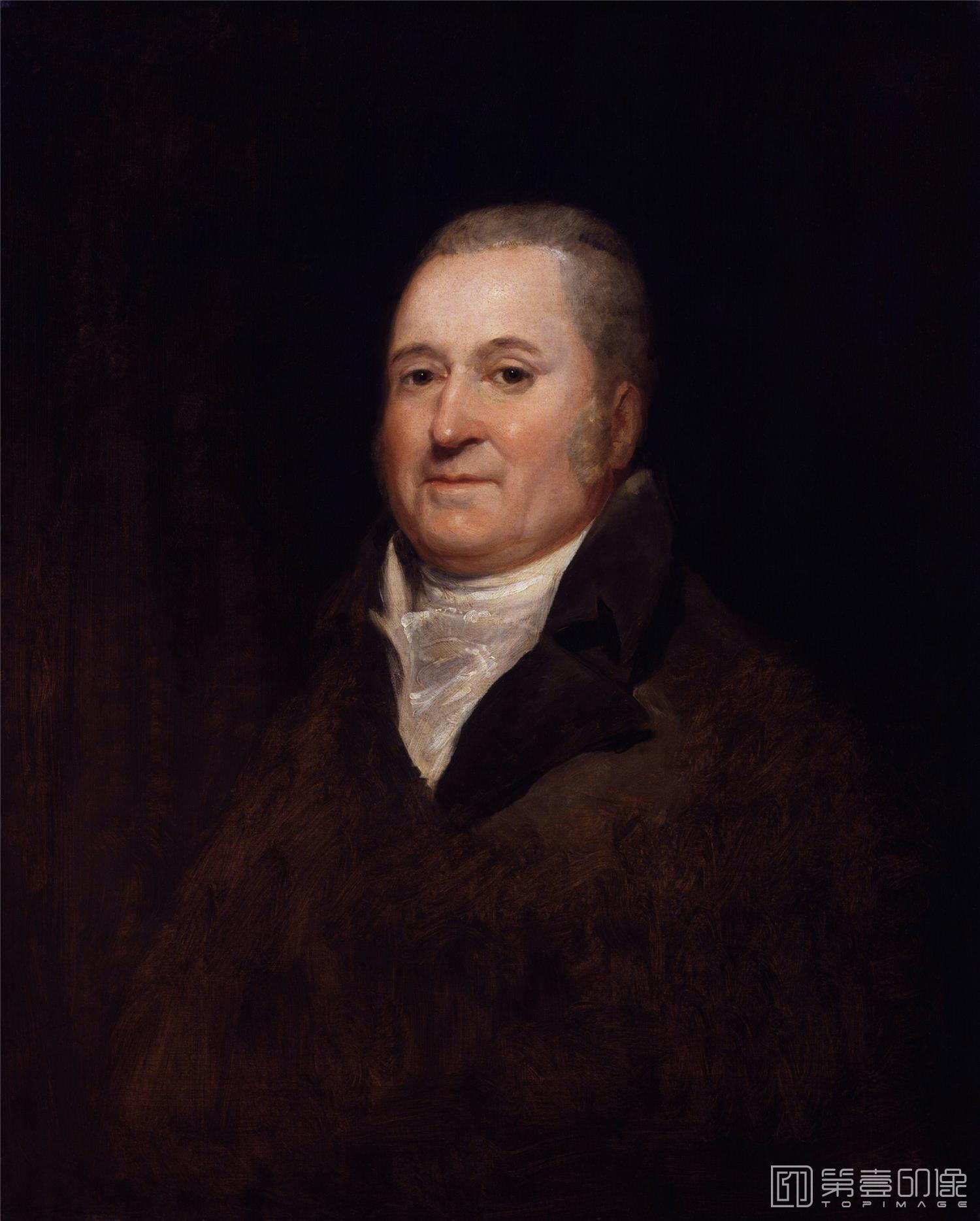 油画-国家肖像艺术博物馆-Henry Hervey Baber from NPG-0472